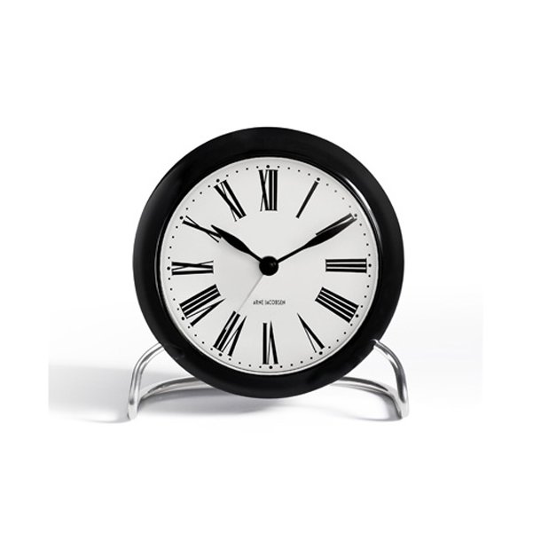 Arne Jacobsen, Roman bordur sort/hvid  11 cm