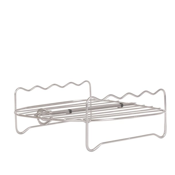 Airfryer rack inklusiv 4 spyd.