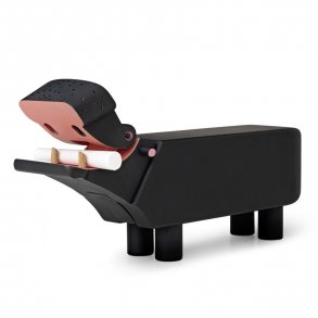 Kay Bojesen, Flodhest, sortmalet