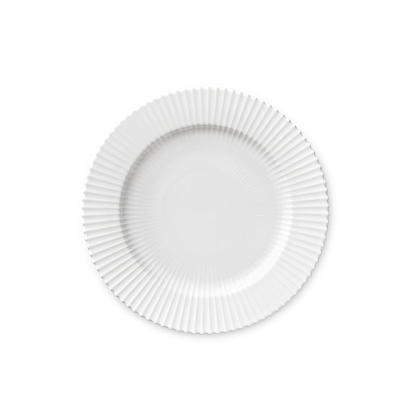 Lyngby by Hilfling, Tallerken Hvid, 27 cm