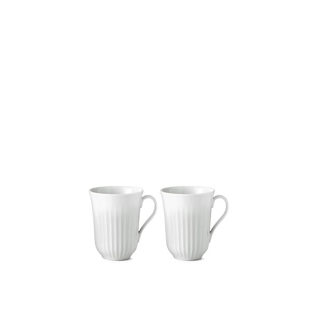 Lyngby by Hilfling, Krus 2 stk, Hvid, 32cl