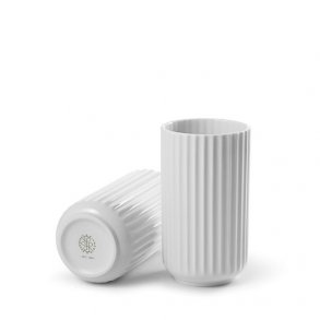 Lyngby Porceln, Vase Hvid, 15cm