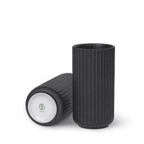 Lyngby Porceln, Vase Sort, 20cm