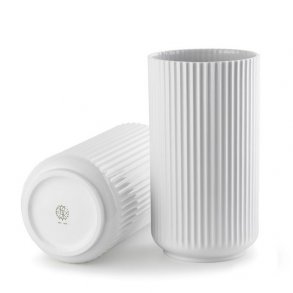 Lyngby Porcelæn, Vase Hvid, 31cm