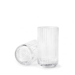 Lyngby Porceln, Glas Vase Klar, 15cm
