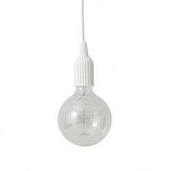 Lyngby Porceln, LP Fitting #01, 230V, Hvid