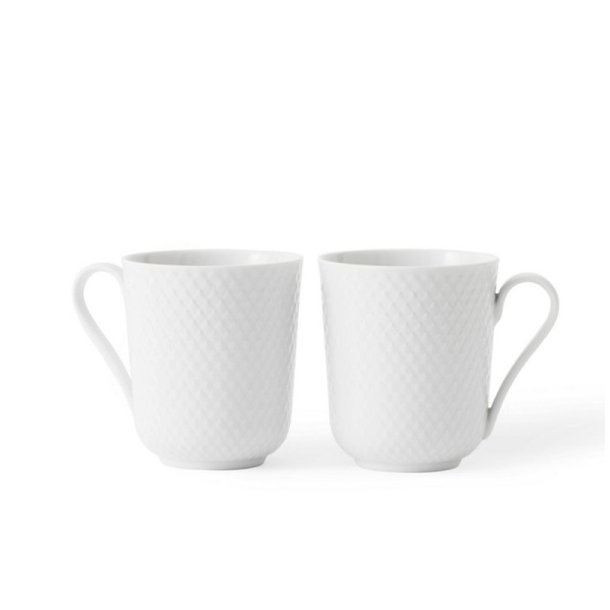 Lyngby Porcel&aelig;n, Rhombe krus 2stk, 33cl