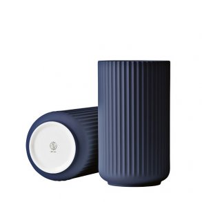 Lyngby Porcelæn, Vase Midnight blue, 25cm