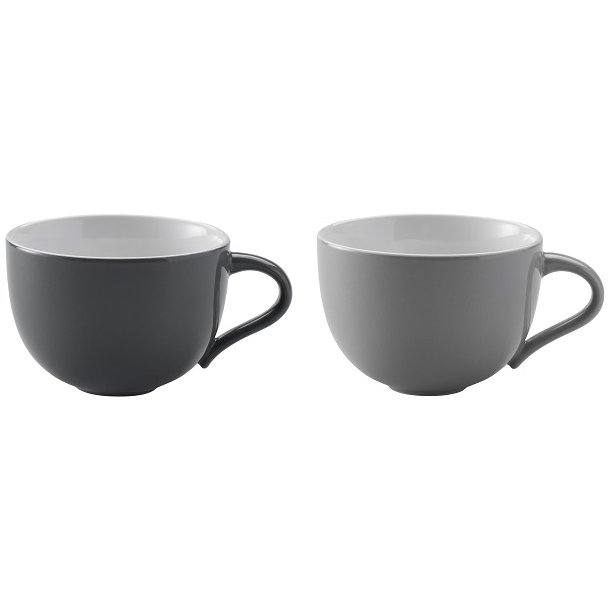 Stelton, Emma kopper, 2stk, Grå