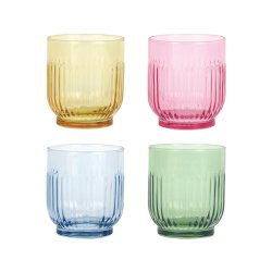 Drikkeglas - Mosaic - 33cl - Multifarvet - Aida