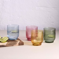 Drikkeglas - Mosaic - 33cl - Multifarvet - Aida