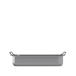 Professionel Bradepande - Keramisk Bel�gning - M/Rist - 26x19cm - Eva Trio 