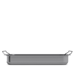 Professionel Bradepande - Keramisk Bel�gning - M/Rist - 35x25cm - Eva Trio 