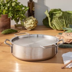 Tallerkenl�g - St�l - 28cm - Eva Trio 