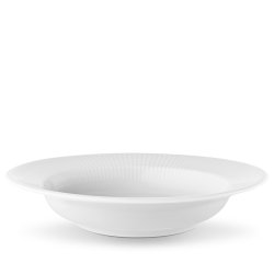 Dyb Tallerken - Legio Nova - Hvid - 22cm - Eva Trio