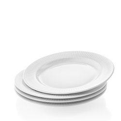 Middagstallerken - Legio Nova - Hvid - 25cm - Eva Trio