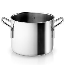 Grydes�t - 4stk - U/Bel�gning - Rustfrit St�l - 1,8L/2,2L/3,6L/4,8L - Eva Trio