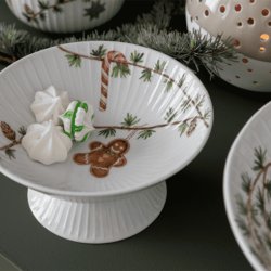 Hammersh�i Opsats - Julestel - 16cm - K�hler 