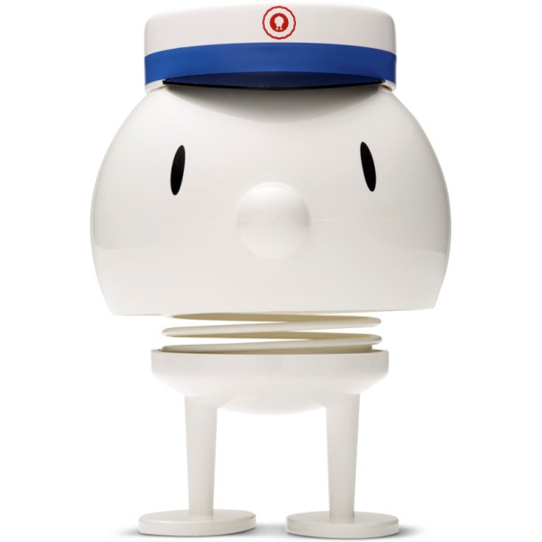 Hoptimist Bumble - Bl� Student - 10,3cm - Hvid