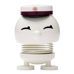 Hoptimist Bimble - R�d Student - 7,5cm - Hvid