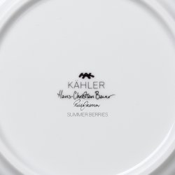 Hammersh�i Dyb Tallerken - Summer - Sommerb�r - 21cm - K�hler