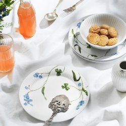 Hammersh�i Tallerken - Summer - Forglemmigej - 22cm - K�hler
