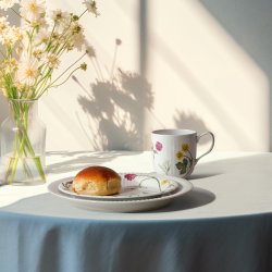 Hammersh�i Tallerken - Summer - Wildflowers - 22cm - K�hler