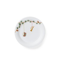 Hammersh�i Tallerken - Julestel - 19cm - K�hler  