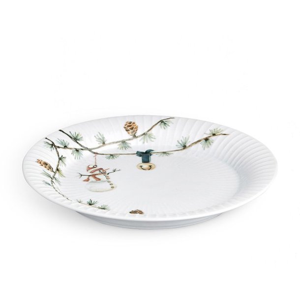 Hammersh�i Tallerken - Julestel - 22cm - K�hler 