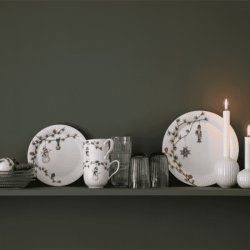 Hammersh�i Tallerken - Julestel - 22cm - K�hler 
