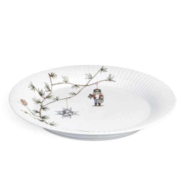 Hammersh�i Tallerken - Julestel - 27cm - K�hler 