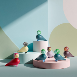 Sangfugl Birk - �rets Sangfugl 2026 - 15,5cm - Kay Bojesen 