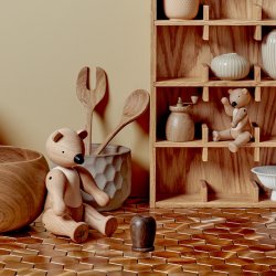 Lille Bj�rn - Eg/Ahorn - 14,5cm - Kay Bojesen