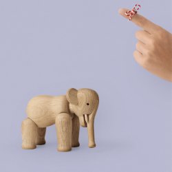 Mini Elefant - Eg - 9,5cm - Kay Bojesen