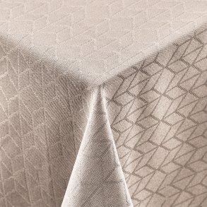 Lotus Dug - Taupe - 140x270cm - Nordisk Tekstil