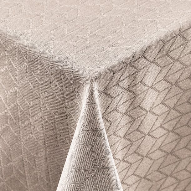 Lotus Dug - Taupe - 140x320cm - Nordisk Tekstil