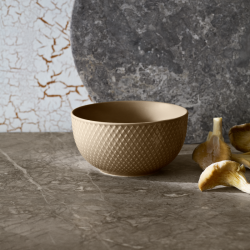 Sk�l Rhombe - Earth - 13cm - Clay - Lyngby