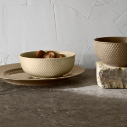 Sk�l Rhombe - Earth - 13cm - Clay - Lyngby