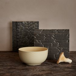 Sk�l Rhombe - Earth - 13cm - Marble - Lyngby