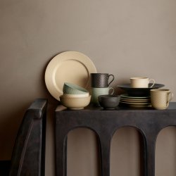 Sk�l Rhombe - Earth - 15,5cm - Clay - Lyngby