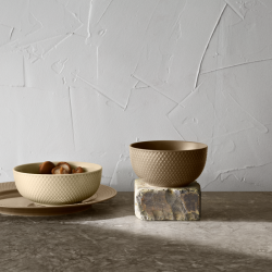 Sk�l Rhombe - Earth - 15,5cm - Marble - Lyngby
