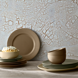 Sk�l Rhombe - Earth - 15,5cm - Marble - Lyngby