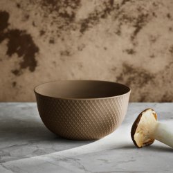 Serveringssk�l Rhombe - Earth - 17,5cm - Clay - Lyngby