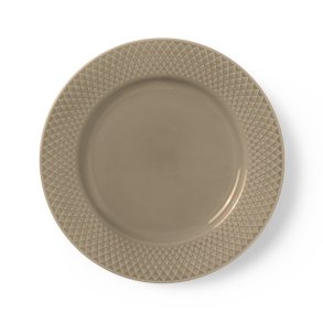 Tallerken Rhombe - Earth - 23cm - Clay - Lyngby
