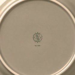 Tallerken Rhombe - Earth - 23cm - Clay - Lyngby