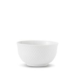 Sk�l Rhombe - 11cm - Hvid - Lyngby