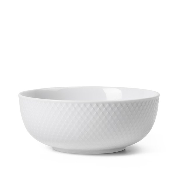 Sk�l Rhombe - 15,5cm - Hvid - Lyngby