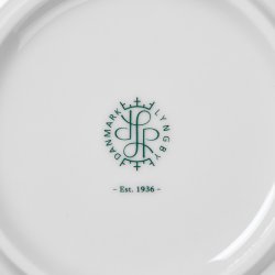 Sk�l Rhombe - 15,5cm - Hvid - Lyngby