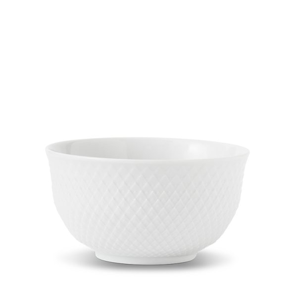 Serveringssk�l Rhombe - 17,5cm - Hvid - Lyngby