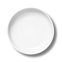 Serveringssk�l Rhombe - 28cm - Hvid - Lyngby